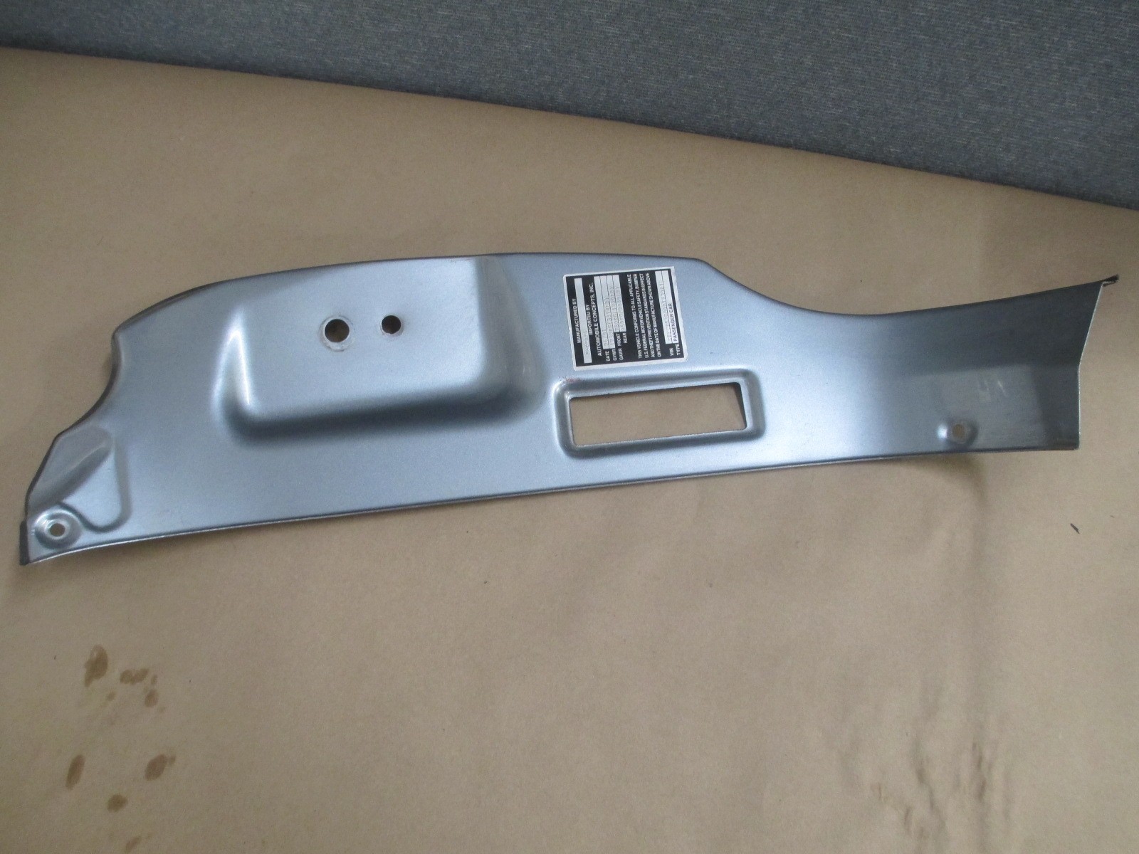 Ferrari 360 LH Door Shut Inner Panel,(Silver) # 64858900 / 64858911