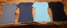 Women  s Small V Neck Shirts