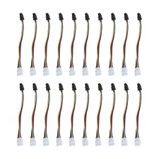 20x 4 Pins Bitmain Cooling Fan Adapters For Antminer S19 L3+ S17 S9 Avalon A1166