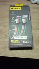 Hunda 4 in 1 data cable 1500mm Type C to C 100W max, Type C to Light... 27W, USB