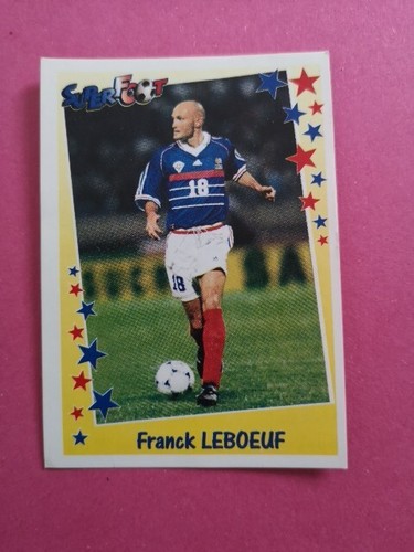 Figurine Panini Superfoot 1998-99 N°194 - Thierry Henry (France, Neuf, Non Collée)