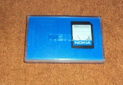 2 Stück Nokia MultiMediaCard 8 MB DTS-8 MMC Memory Card incl. Hülle ..