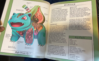 Pokenatomy Unofficial Pokemon Anatomy Guide Leatherbound Hardcover