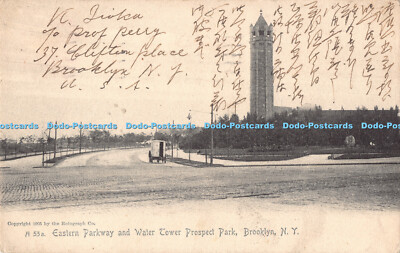 R192246 A 53a Eastern Parkway and Water Tower Prospect Park Brooklyn N Y The Rot