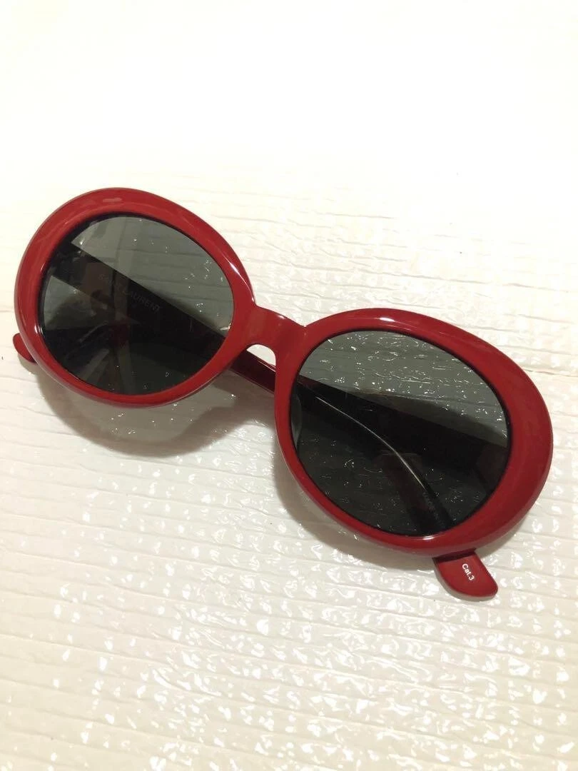 Saint Laurent Surf Collection SL98 CALIFORNIA Sunglasses red flame