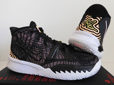 NIKE KYRIE 7 (GS) BLACK-PUNCH 