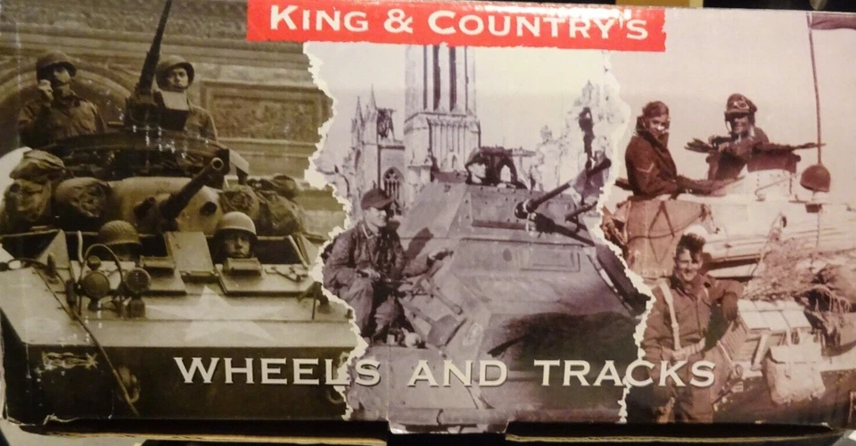 Camión King & Country TP001 54 mm Segunda Guerra Mundial American GMC CCKN/metal RARO sin usar, en caja Foto 4 de 4