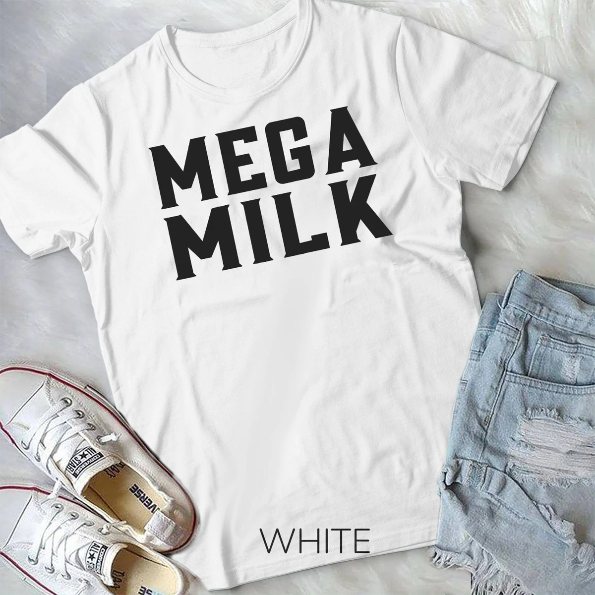 Mild porcelæn Caius Womens Mega Milk Baseball Unisex T-shirt | eBay