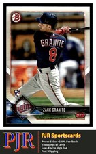 2018 Bowman #9 Zack Granite Minnesota Twins  BUY 4 - 35% OFF