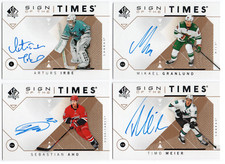 2018-19 SP Authentic Update Sign of the Times Auto Pick Any Complete Your Set