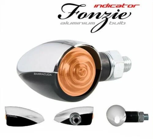 Chrom-Blinker fürs Motorrad