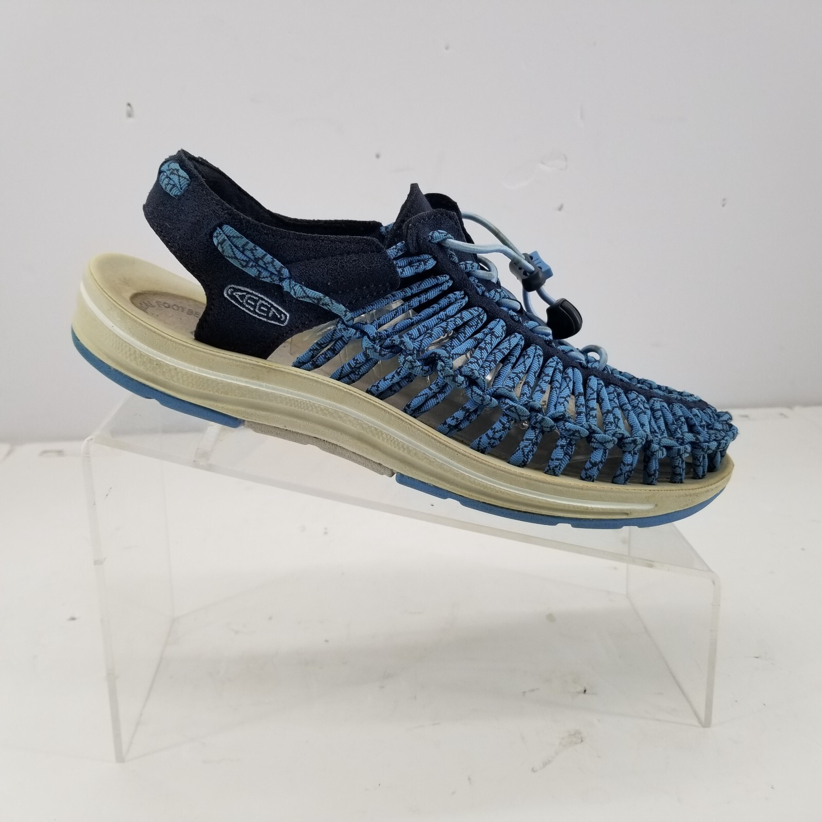 Sandali sportivi Keen Uneek blu outdoor flex 1016897 pizzo elastico donna taglia 9 5