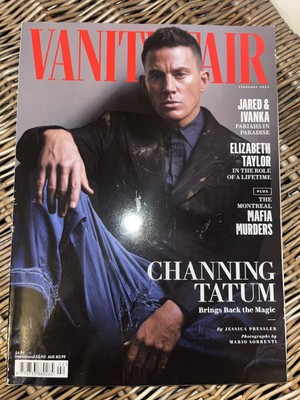 Vanity Fair - Changing Tatum  - Magazine-February 2023  - Never Read