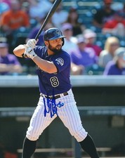 Autographed  8x10 MICHAEL MCKENRY  Colorado Rockies  photo - COA 