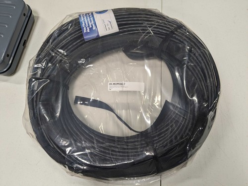 500FT, CUSTOM-MADE, 8 CHANNEL FIBER OPTIC NETWORK CABLE, MILITARY GRADE, NEW