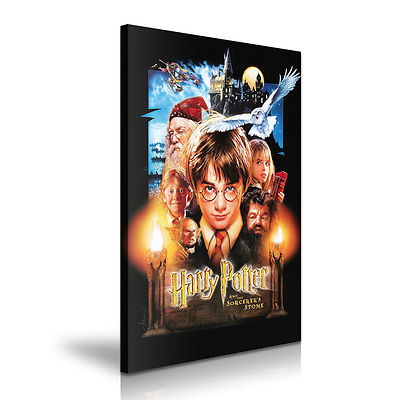 Harry Potter Stein der Weisen aufgespannte Leinwand Wanddeko Kunst weitere Größen