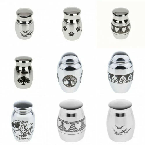 Urne cinerarie e gioielli in argento per funerali e commemorazioni