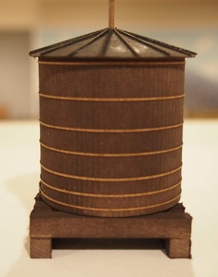 Korber Models #701 - O Scale - Roof Top Wood Water Tank Kit