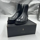 Frye Melissa Double Sole Chelsea Boots Women's Size 10 Black Leather Ankle
