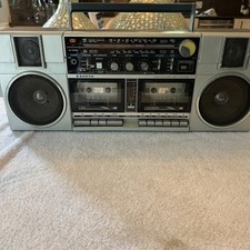 Sanyo Boombox Model M-W2K Tested And Works - See Description