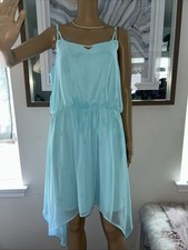 Guess Aqua Dress Beautiful Sz XL/T Great Condition