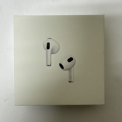 Apple AirPods (3rd Generation) with Lightning Charging Case, White, MPNY3LL/A