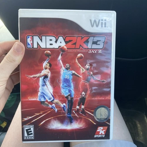 NBA 2K13 (Nintendo Wii, 2012) CIB, clean disc, manual and case WORKS WELL