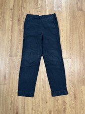Lemaire Uniqlo Pants Navy Size S 100 Cotton