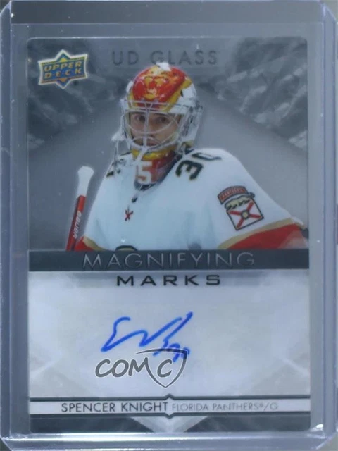 2021-22 Upper Deck Ovation Black 1/1 Spencer Knight #MM-SK Rookie Auto RC 11od