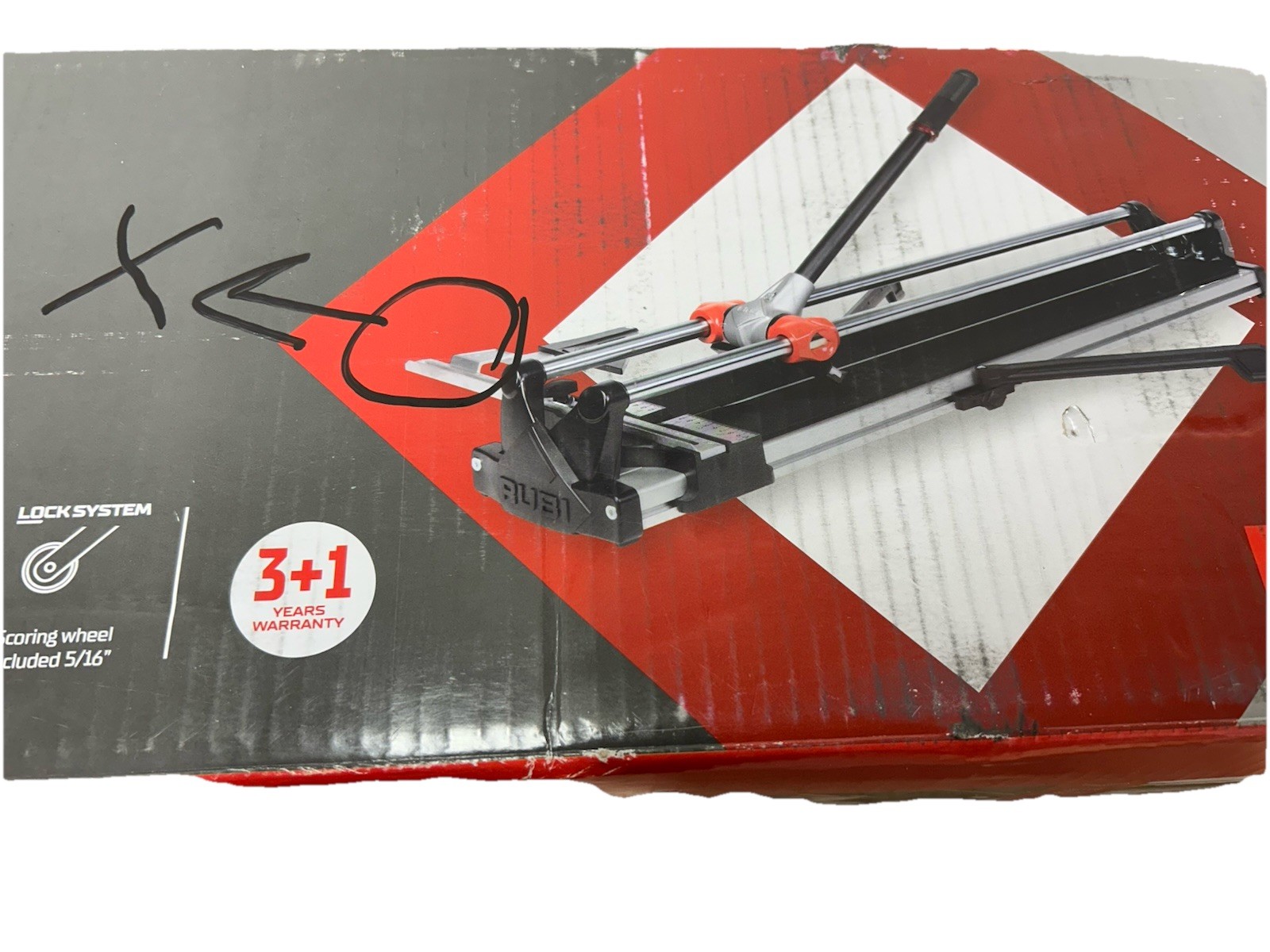 Rubi RP 30 in. Tile Cutter with 0.31 in. Tungsten Carbide Blade MISSING