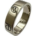 Bague Cartier Cartier Love en or blanc 750 bijoux taille US #10 9,0 g