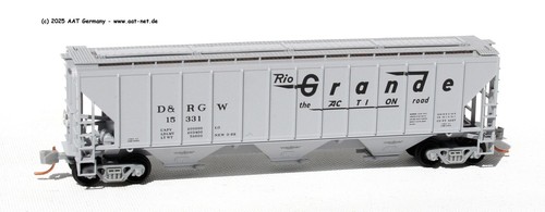 MTL MicroTrains N 09600070 - 4427 3-Bay Hopper D&RGW #15331; aga NEW, ohne OVP | Condition: Gebraucht