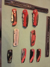 Snap On Matco Knifes/box cutter (Lot Of 9)