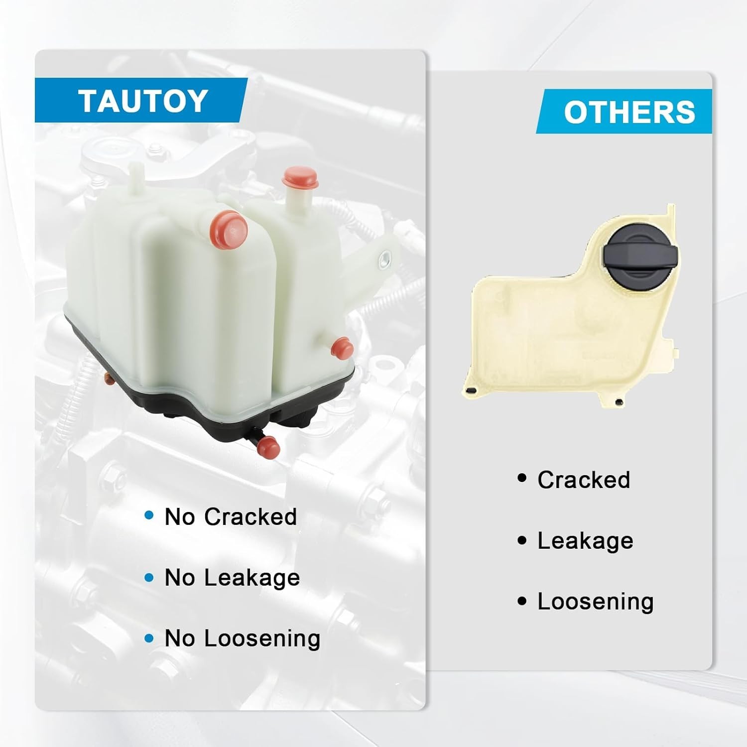 670031651 Coolant Reservoir Tank w/Cap (3.0L 3.8L 4.7L) For Maserati Ghibli 2014