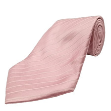 Donald Trump Signature Collection Luxury Tie Pink Striped Silk Necktie 58