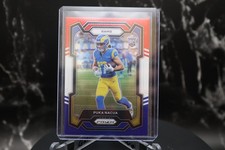 Puka Nacua Rookie Card (RC) | Red, White, & Blue Parallel | 2023 Prizm #357