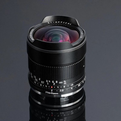 TTArtisan 10mm F2.0 Objektiv APS-C Format Mount für Nikon Z Kamera schwarz  