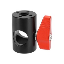 Light Stand Head Adapter ARRI 3/8 Inch16 Thread 4 Locating Hole Red 3113