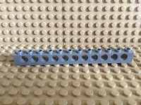 Lego® Technic 2 X Lochbalken 1X12 Neu-Dunkelgrau Neu 3895