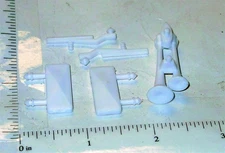 Structo Plastic Mirror/Airhorn/Wipers Truck Accessory Set Toy Parts STP-002