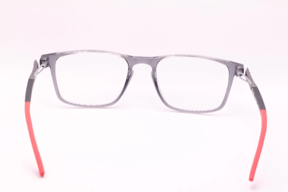 NOVO ÓCULOS DE GRIFE NIKE 7146 034 CINZA CRISTAL VERMELHO AUTÊNTICO 54-19 - Imagem 4 de 4