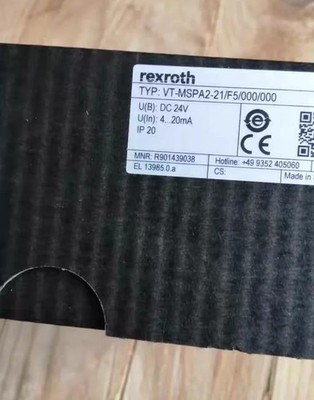VT-MSPA2-2X/F5/000/000 R901439038 Rexroth Amplifier Board brand new