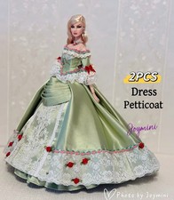 Doll Dress For Fashion Royalty Poppy Parker Nuface Integrity Toys Outfit 1/6