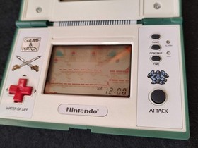 Vintage Nintendo Game & Watch Multi Screen the Legend of Zelda, Working-g0107-