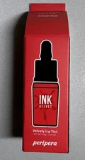 PERIPERA Ink Velvet Velvety Lip Tint GIRLISH RED 15 New 3 Pack Total Lot