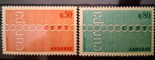 Timbres Europa CEPT neufs ** Andorre 1971 (EUR 103)