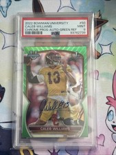 2022 Bowman University Chrome - Chrome Prospect Autographs Caleb Williams Rookie