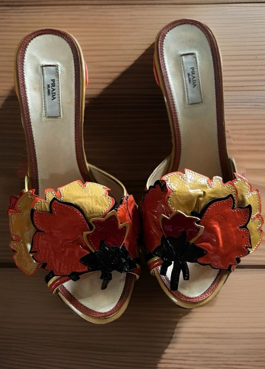 PRADA Flowers Sandals for Women for sale | eBay