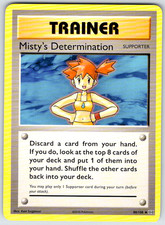 Misty's Determination 80/108 XY - Evolutions Uncommon 2016 LP on eBay