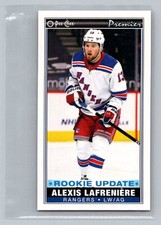 Alexis Lafreniere 2021-22 O-Pee-Chee #P-53 O-Pee-Chee Premier Tallboys